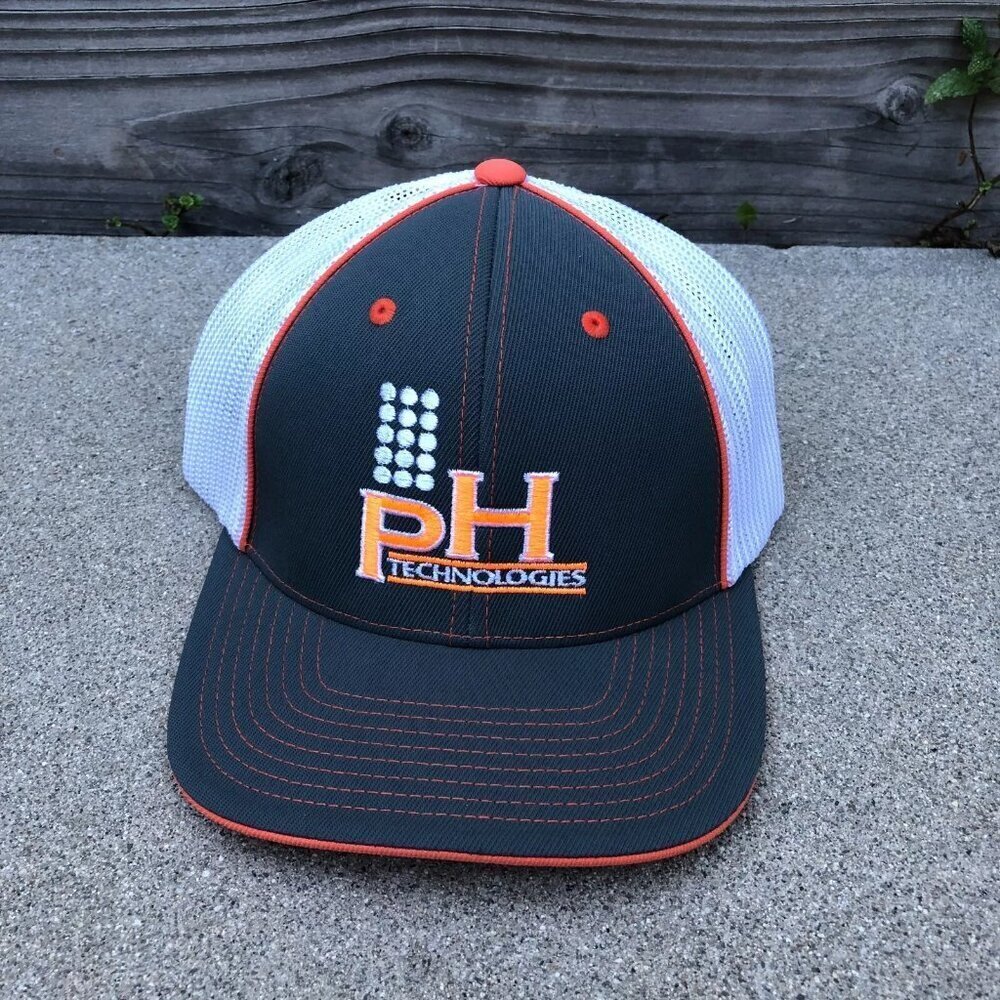 PACIFIC HEADWEAR pH Technologies Trucker Hat Men's S/M Grey Adjustable Cap​​​​